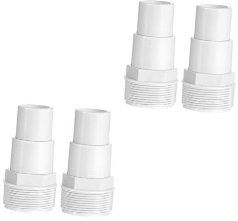 Sosoport 4stücke Pool Pumpenadapter Langlebigem Kunststoff Für Austausch Von Poolfiltern Und Zubehör Und Installieren