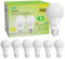 GY E27 Led Warmweiss Glühbirne, 8W 1521LM Energiesparlampe, Ersetzt 100W Halogenlampen, Energieeffizienzklasse B, A60 Led Warmweiß, Abstrahlwinkel 360°Leuchtmittel, Nicht Dimmbar, 6 Stück
