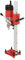 Carotatrice Beton,2300 W - Trapano nucleo in cemento, diametro 16,5 cm max. Profondità 60 cm 740 giri/min. Per perforare cemento armato, mattoni rossi, marbr
