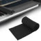 JRYXDS Funda Piano 88 Teclas Paño Para Cubrir Teclado De Piano Paño Antipolvo Para Teclado Fácil De Limpiar, Teclado De Piano Amantes 125 X 15 Cm Negro