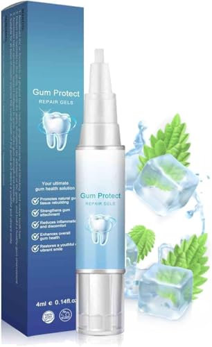 Gum Protect Repair Gel - Gel per riparazione gengive sane, cura naturale, calmante istantaneo e sbiancamento - Delicato ed efficace (A, AX1)