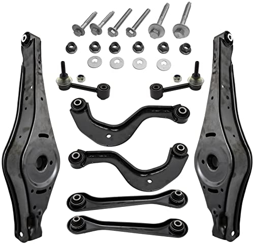 2x Federaufnahme 4x Querlenker 2x Koppelstange Schrauben Satz Hinterachse für VW Beetle CC EOS Golf