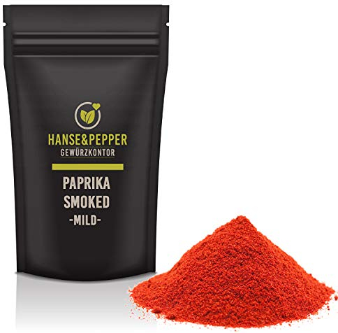 500g Paprika geräuchert smoked gemahlen Top Qualität Vegan - Greenline Serie