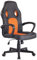 CLP Gaming Bürostuhl Elbing I Höhenverstellbarer Schreibtischstuhl, Farbe:schwarz/orange