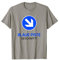 Blaue Skipiste geschafft! Ski Anfänger Beginner Skischule T-Shirt
