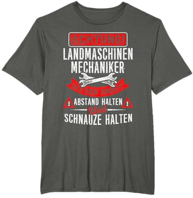 Landmaschinen Mechaniker Werkzeug Schlepper T-Shirt