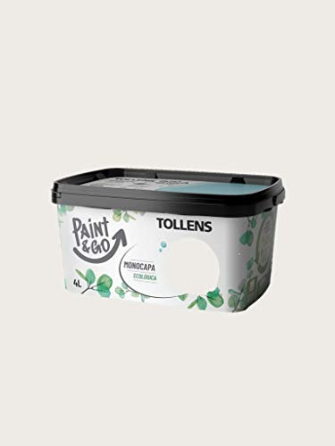 TOLLENS Pintura Plástica Ecológica Paint&Go 4L (Blanco Yeso)