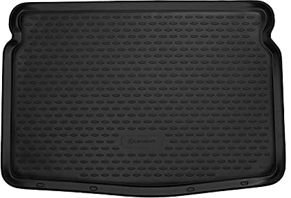 Element Passgenaue Kofferraumwanne Laderaumwanne für VW Golf Sportsvan I 2014-2017 CompactVan, Schwarz