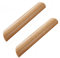 2 pièces Poignées de Meubles Poignée Bouton En Bois Boutons de Portes pour Placards pour Meuble Placards de Cuisine,Couleur Bois,Décoration,en 100% Bois Natural(Hole distance:160mm)