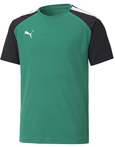 PUMA Teampacer Jersey Jr Maglietta, Verde, 8 Anni Unisex-Bimbi