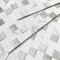 BeNice Selbstklebende Mosaik Fliesenaufkleber,3d Wandfliesen Fliesen Klebefliesen Bad Küche Paneele Wandpaneele(5 Blatt,Weiß)