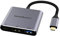 Adaptateur USB C vers HDMI avec Sortie 4K Port USB 3.0 et Port de Charge de Type C 100 W, Newmight Adaptateur multiport AV numérique pour MacBook Pro/Air, iPad Pro