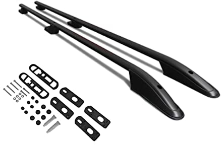 Chromemaster Dachreling Dachträger | Kompatibel mit Ford Transit Custom 2012-2023 L2 Long; Zur Befestigung der Dachgepäckträger, Dachboxen oder Dachfahrradträger; Robuste Konstruktion aus Aluminium