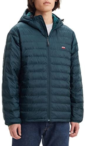 Levi's Herren Presidio Packable Leichte Jacke mit Kapuze Ponderosa Pine (Grün) L