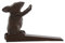 DII Butée de porte en fonte lourde et décorative, 15,9 x 4,4 x 12,1 cm, souris de porte