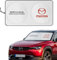 TDHLW Parasol, Cubierta de Visera para Parabrisas, Parasol Plegable para Ventana, protección UV, película para Ventana de Coche para Mazda CX3 CX5 CX9 RX7 2-Series 3-Series 6-Series