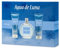 AGUA DE LUNA - Original Colonia 100 ml + Gel de Baño 75 ml + Loción Corporal 75 ml, Estuche de Regalo Mujer, Eau de Toilette Natural y Femenina, Aroma Floral, Fragancia Fresca y de Larga Duración