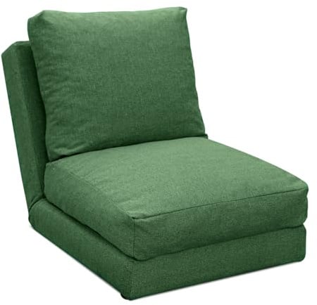 EVERGREENWEB - Zweisitzer-Futon-Schlafsofa - (Grün, 1 Platz)