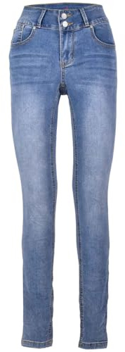 Buena Vista Damen Jeans Tummyless Stretch Denim (as3, Alpha, s, Regular, Regular, Light Stone)