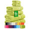 ETÉREA Handtücher 6er Set [100% Baumwolle] - Carli Lime - 2X Duschtücher 2X Handtuch 2X Gästehandtücher - Kleine Handtücher - Handtuch Set Badetuch - Towel - Gesichtshandtücher - Frottee 500 g/m²