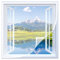 Zanzariere per Windows 65x165cm Schermo per finestra trasparente universale/rete lavabile/rete per schermo in fibra di vetro,Bianco