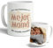 DEREGALOOS Taza de cerámica Personalizada para Madres. Taza Personalizada Regalo día de la Madre. Regalo Original Personalizado para mujer. Tazas divertidas con frase. (A la mejor mamá)