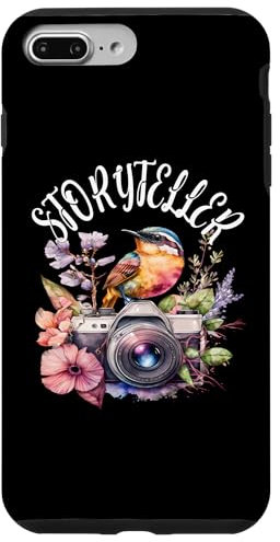 Hülle für iPhone 7 Plus/8 Plus Storyteller Kamera Fotografie Vogelfotograf