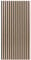 Atmosphera Créateur d'intérieur - Panneau Décoratif Tasseaux Bois Colva - 120x60cm - Effet Chêne Clair - Réduction du Bruit - Entrée, Chambre, Salon