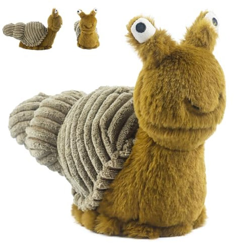 Schnecke Kuscheltier, 28 cm Plüschtier, Flauschiges Stofftier, Kawaii Plüschfigur - Geschenke für Babys, Jungen, Mädchen, Kinder Geburtstag