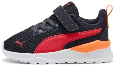 PUMA Kinder Anzarun Lite Sneakers 24 New Navy for All Time Red Orange Glo Blue