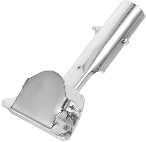 NOLITOY Mop Rod Chuck Mop Rod Clip Replacement Wallpaper Roller for Pole Handle Replacement Dust Mop Handle Replacement Easy Wring Mop Rod Clamp Wringer Silver Stainless Steel