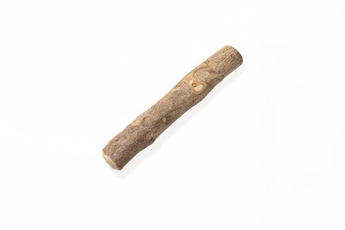 WoodWoof Olivenbaumwurzel für Hunde XS – Natürlicher Kausnack Ø 2,5 cm × 9/10 cm | Kalorienfrei | 100% natürlich | Für Toy/Mini Hunde | Hergestellt in Italien