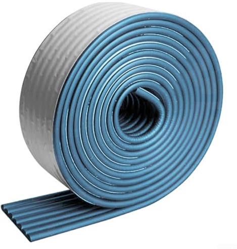 Wärmedämmendes Rohrband, geeignet für Innen- und Außenanwendungen, schützt Sanitär- und elektrische Leitungen vor Witterungseinflüssen, unterstützt Energiesparmaßnahmen