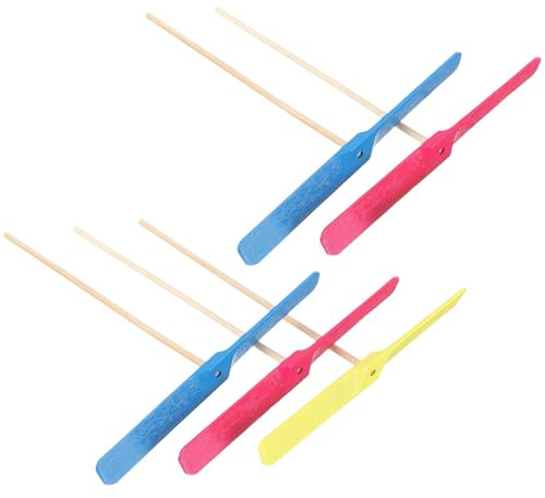 Kisangel 5 Stück Outdoor Flugspielzeug für Robustes Wurf und Fangspielzeug für Garten Interaktives Geschicklichkeitsspiel Zufällige Farbe