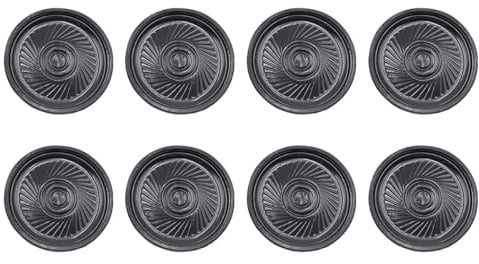 Ticha 8 altavoces magnéticos de 0,5 W y 32 ohmios, bocina redonda de 40 mm, para dispositivo de audio de sistema de intercomunicación