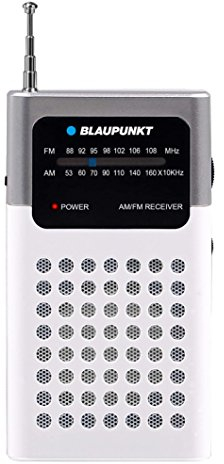 Blaupunkt PR4WH Gris Radio Portable - Radios Portables (AM,FM, 0,3 W, Gris, AA, 60 mm, 24 mm)