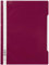 Durable Sichthefter (A4 Standard, PP) 25er Packung purpur rot, 252335