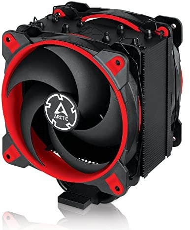 ARCTIC Freezer 34 eSports DUO Ventola de CPU, Enfriador de CPU Push-Pull, Motor Silencioso, Desde 200 hasta 2100 Rpm, 2 Ventiladores PWM 120mm, Rojo