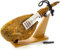 Serrano Schinken Reserva Duroc + Schinkenhalter + Messer 6.5-7 Kg - Spanischer Schinken
