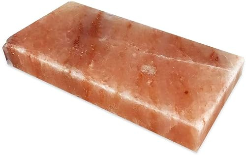 SudoreWell® Salzplanke Salz Grillstein Salzfliese 20 x 10 x 2,5 cm aus der Salt Range Pakistan