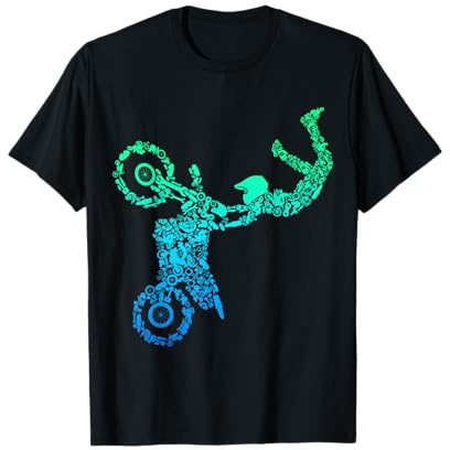 Motocross Enduro Supermoto Bike Dirt Biker Children Boys T-Shirt