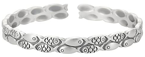 Helen de Lete S925 Sterling Silber Fischschwarm Armband