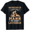 Unterschätze niemals einen Mann mit Lastenrad Lastenfahrrad T-Shirt