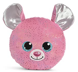 NICI GLUBSCHIS Kissen Maus Miss Mausie 32x32cm