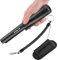 EXTSUD Rilevatore di Metalli Portatile IP66 Impermeabile Pinpointer 360°Scan con Allarme Vibrazione Metal Detector Sensibile Localizzatore GP Puntatore di Metallo per Caccia di Oro Tesoro,Nero