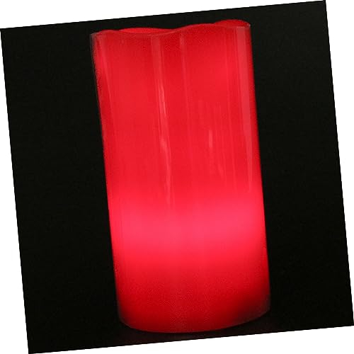 OSALADI Valentinstag Licht Kerze Projektor Herz Form Licht Für Hochzeit Festliche Dekorative Lampe Für Party Rot