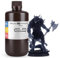 ELEGOO 405nm ABS-Like Resin 3.0, LCD UV Rapid Resin Hohe Präzision, Nicht Spröde, Verbesserte Festigkeit und Zähigkeit für LCD/DLP 3D Drucker Photopolymer Harz 1000g Rauchiges Schwarz