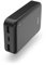Hama Power Pack 10000 mAh (power bank, ricarica rapida, 2 x USB A, USB C, capiente, leggero, piccolo, caricabatterie), grigio antracite