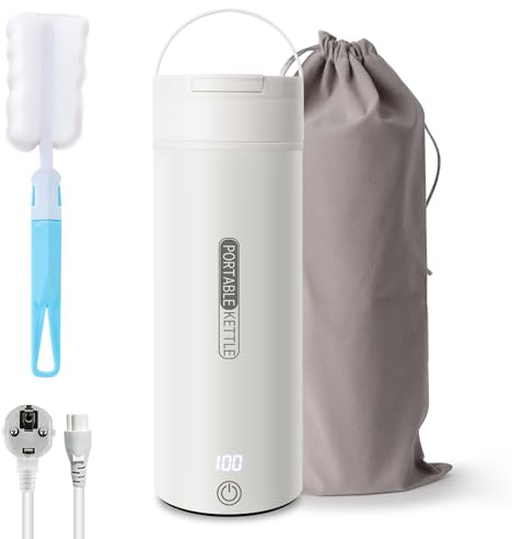 Bollitore Elettrico, Thermos Pappa Neonati, Thermos Latte Neonato, Termos Biberon Neonato, Bollitore Acqua, Bollitore Elettrico Piccolo, Bollitore, per Tè, Caffè, Latte per Bambini