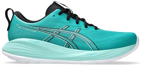 ASICS Herren Gel-Cumulus 27 Sneaker, Wave Teal Illuminate Mint, 44 EU